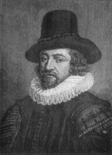 portrait of Francis Bacon